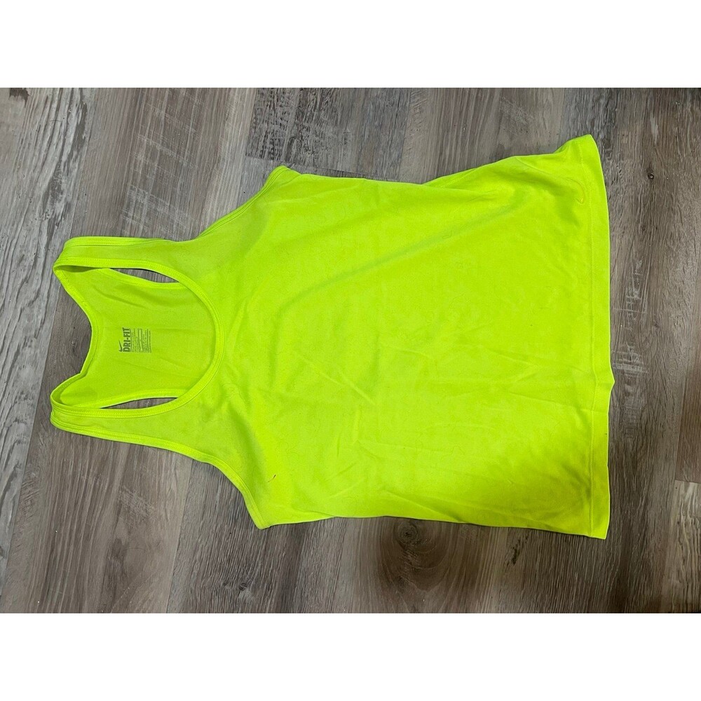 Nike neon tank top Racerback size m